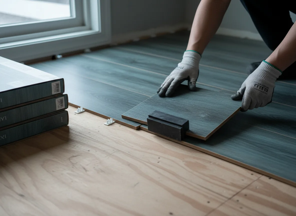Luxury Vinyl Plank Installation company in Sperry, IA